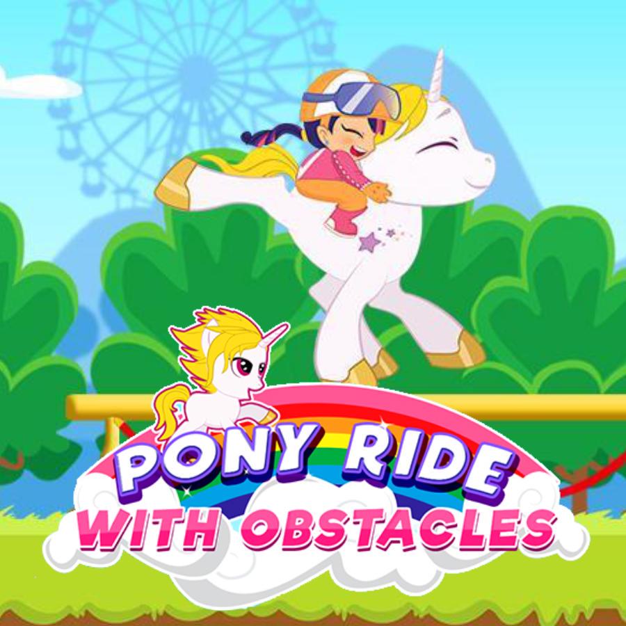 Pony Ride With Obstacles